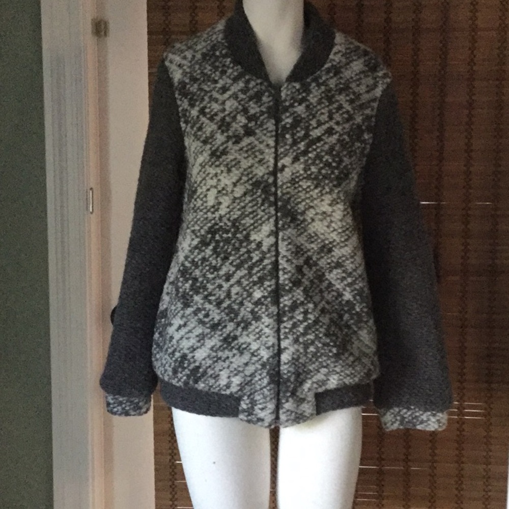 Gat Rimon Bomber Style Knit Jacket 3/L